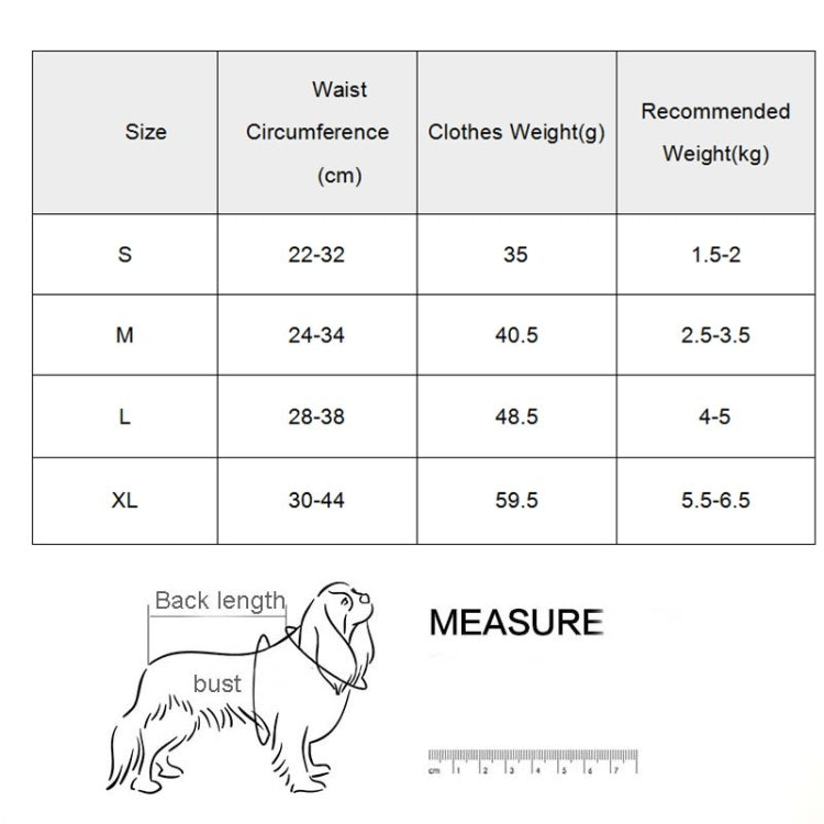 Banana Printed Dog Physiological Pants Comfortable Breathable Strap Pet Physiological Pants, S, M, L, XL