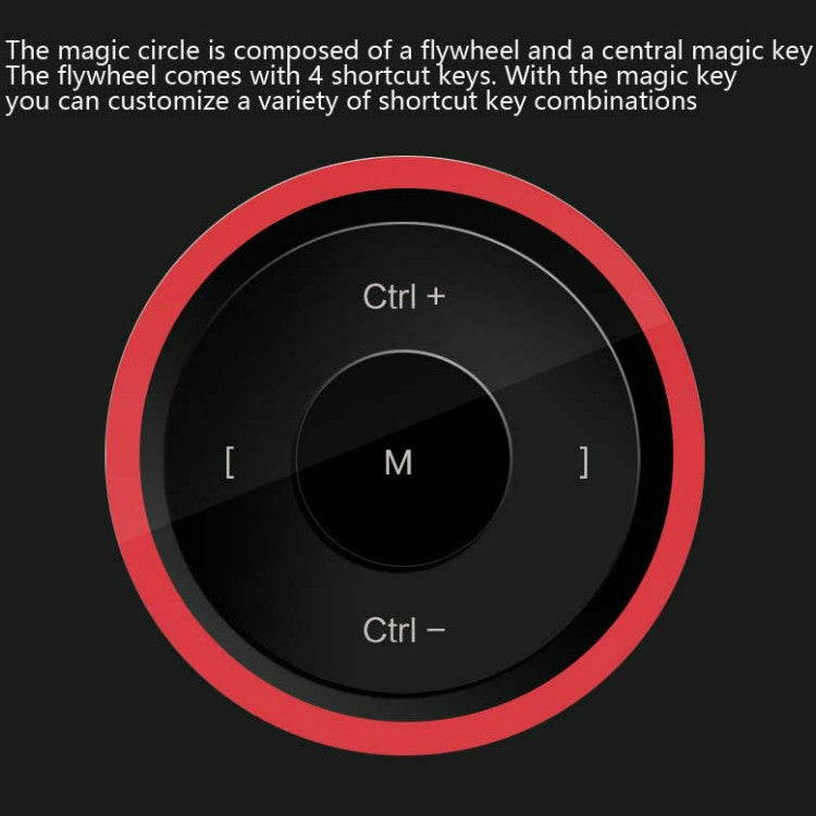 لوحة رقمية Tianmin G50 Magic Circle للكتابة والرسم باليد، لوحة دروس عبر الإنترنت