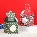 Christmas Eve Apple Packaging Gift Box Candy Box (Green), Green
