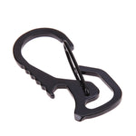 Outdoor Tools Carabiner  Hex Driver Bottle Opener Keychain Ring Climbing Accessories