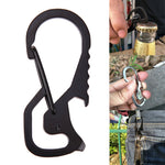 Outdoor Tools Carabiner  Hex Driver Bottle Opener Keychain Ring Climbing Accessories