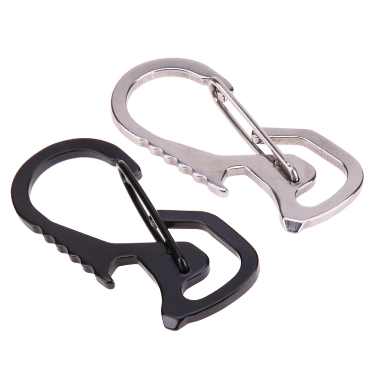 Outdoor Tools Carabiner  Hex Driver Bottle Opener Keychain Ring Climbing Accessories