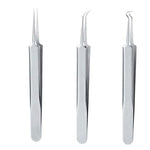 5pcs /Set Acne Needle Stainless Steel Acne Clamp Squeeze Acne Blackhead Tool, 2 in 1, 5 in 1