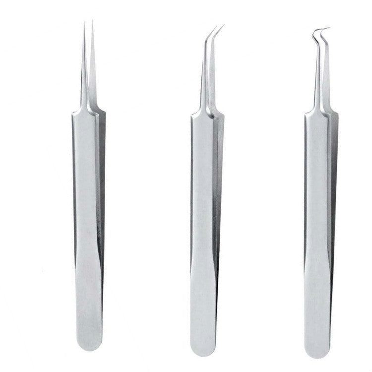 5pcs /Set Acne Needle Stainless Steel Acne Clamp Squeeze Acne Blackhead Tool, 2 in 1, 5 in 1