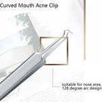 5pcs /Set Acne Needle Stainless Steel Acne Clamp Squeeze Acne Blackhead Tool, 2 in 1, 5 in 1