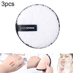 3 Mikrofasertücher zur Gesichtsreinigung, wiederverwendbar, Make-up-Entferner