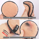 3 Mikrofasertücher zur Gesichtsreinigung, wiederverwendbar, Make-up-Entferner