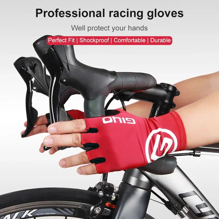 GIYO Outdoor Half-Finger Gloves Mountain Road Bike Cycling Gloves, S, M, L, XL, XXL