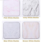 Office Desk Mat Marble Pattern Desk Organizer School Supplies Mouse Desk Tools