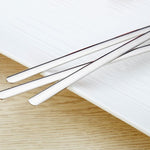 Stainless Steel Long-Handled Coffee Stirring Spoon Ice Cream Spoon