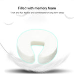 Adjustable Headrest Face Pillow Family Massage Beauty Cradle Rest Pad For Desk