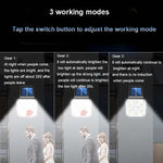 Solar Wall Light Outdoor Waterproof Human Body Induction Garden Lamp Street Light, 48 LED, 54 LED, 54 COB, 32 LED