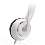 DANYIN DT326 Head-mounted Desktop Computer Children Learning Wire Headset with Microphone, Cable Length:1.8m, DT326 3.5mm Two-hole White, DT326 3.5mm Two-hole Black, DT326 Single Hole Four-level White, DT326 Single Hole Four-level Black                ...