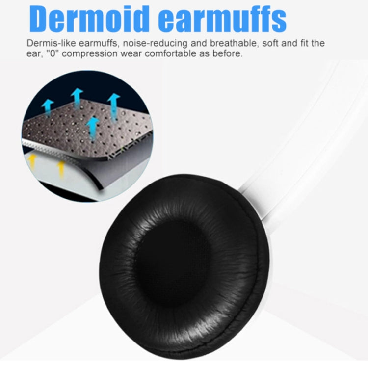 DANYIN DT326 Head-mounted Desktop Computer Children Learning Wire Headset with Microphone, Cable Length:1.8m, DT326 3.5mm Two-hole White, DT326 3.5mm Two-hole Black, DT326 Single Hole Four-level White, DT326 Single Hole Four-level Black                ...