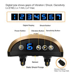 Elektronisches Hundeerziehungsgerät mit Digitalanzeige, Haustier-Trainingshalsband mit Antibellfunktion und Kronenmuster