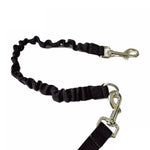 Laisse de traction pour animaux de compagnie à vélo avec ressort rétractable