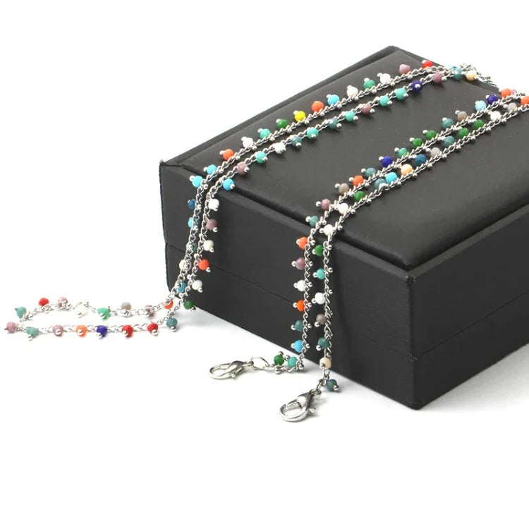 Mask Lanyard Handmade Chain Mask Anti-Lost Glasses Chain