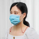 Necklace Personalized Handmade Crystal Bead Chain Mask Anti-Lost Lanyard Glasses Chain