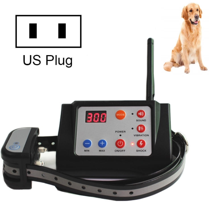 2-in-1 Smart Wireless Waterproof Zaunfernbedienung Hundetrainer mit Halsband, 420G, 580G, 700G