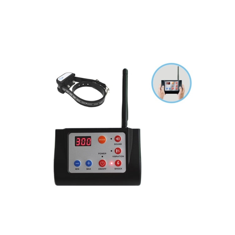 2-in-1 Smart Wireless Waterproof Zaunfernbedienung Hundetrainer mit Halsband, 420G, 580G, 700G