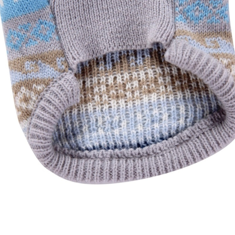 Autumn Winter Pet Clothes Christmas Snowflake Knitted Pattern Sweater, XXS, XS, S, M, L, XL, XXL