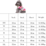 Autumn Winter Pet Clothes Christmas Snowflake Knitted Pattern Sweater, XXS, XS, S, M, L, XL, XXL