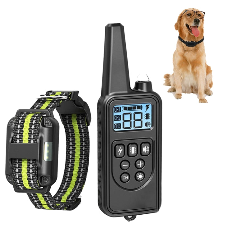 Bark Stopper Pet Supplies Collar Remote Control Collar Dog Training Device, 880-1 Black, 880-1 Green, 880-2, 880-3