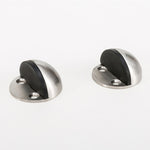 2pcs/pack Stainless Steel Door Stop Free Punch Door Top Cabinet Hardware Accessories, Door Stop Free Punch
