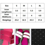 4 in 1 Pet Shoes Dog Shoes Walking Shoes Small Dogs Pet Supplies, S, M, L, XL