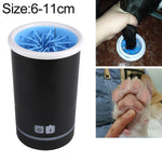Pets Automatic Foot-Washing Cup Cats Dogs Extremities Cleaning Artifact, S 6-11cm, M 10-14cm, L 14-19cm