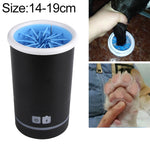 Pets Automatic Foot-Washing Cup Cats Dogs Extremities Cleaning Artifact, S 6-11cm, M 10-14cm, L 14-19cm