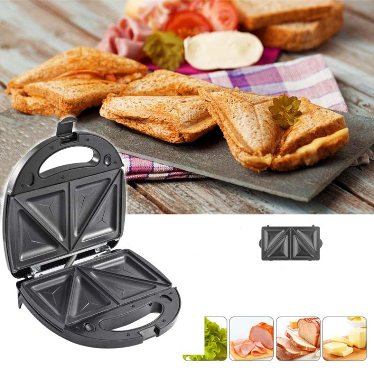 3 in 1 Sandwich Maker Multi-Function Waffle Maker Panini Breakfast Maker, EU Plug, 3 in 1 Sandwich Maker