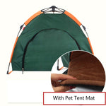 Outdoor Pet Tent Automatic Collapsible Cat House Kennel Rainproof And Sunscreen Portable Pet Kennel Car Dog Tent, Car Dog Tent