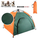 Outdoor Pet Tent Automatic Collapsible Cat House Kennel Rainproof And Sunscreen Portable Pet Kennel Car Dog Tent, Car Dog Tent