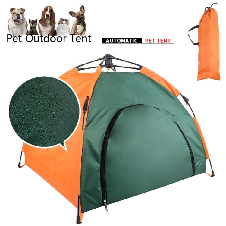 Outdoor Pet Tent Automatic Collapsible Cat House Kennel Rainproof And Sunscreen Portable Pet Kennel Car Dog Tent, Car Dog Tent