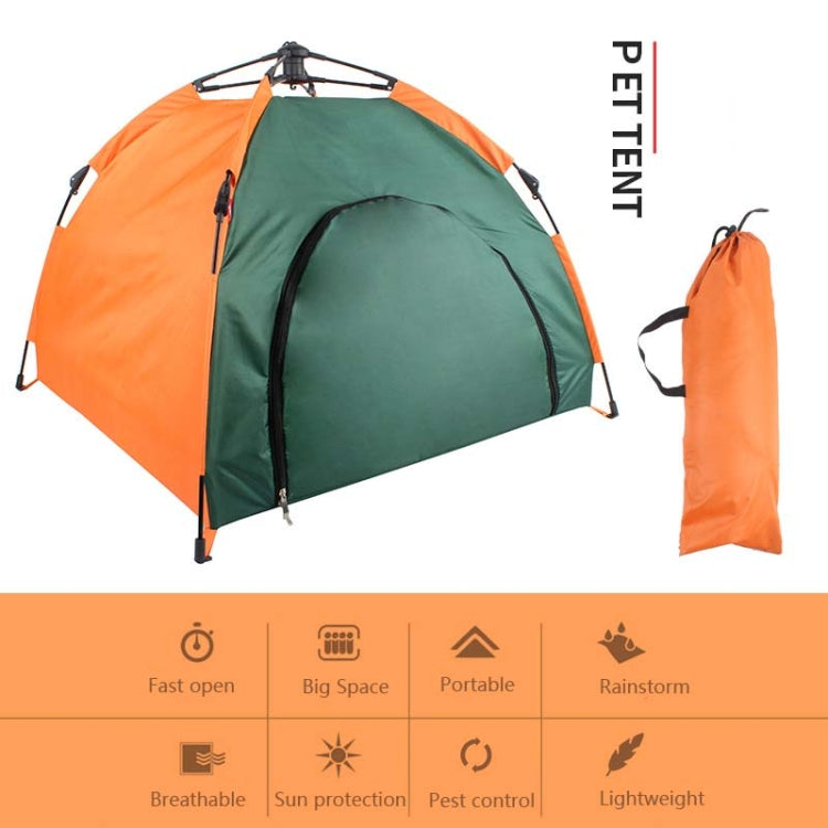 Outdoor Pet Tent Automatic Collapsible Cat House Kennel Rainproof And Sunscreen Portable Pet Kennel Car Dog Tent, Car Dog Tent