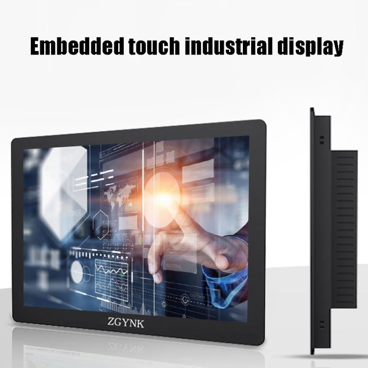 ZGYNK KQ101 HD Embedded Display Industrial Screen, 10 inch  Embedded, 15.6 inch  Embedded, 10 inch  Resistive, 15.6 inch  Resistive, 10 inch  Capacitive, 15.6 inch  Capacitive