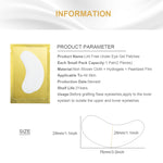 Wimpernpads aus Papier, Augenpads, Wimpernverlängerungs-Pads aus Papier, Augenpads, Klebepads, Make-up-Werkzeuge