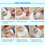 Wimpernpads aus Papier, Augenpads, Wimpernverlängerungs-Pads aus Papier, Augenpads, Klebepads, Make-up-Werkzeuge
