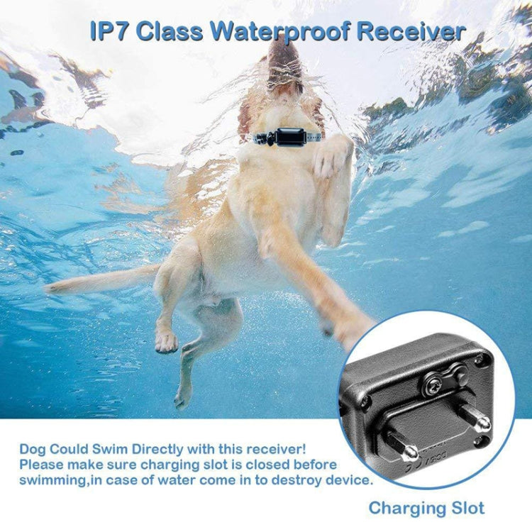 800m Remote Control Electric Shock Bark Stopper Vibration Warning Pet Supplies Electronic Waterproof Collar Dog Training Device, 556-1, 556-2, 556-3