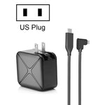 Multi-Function Projection And Charging AC Adapter Base Support Android/PC/Lite For Switch, Black+US Plug, Black+EU Plug, Black+UK Plug