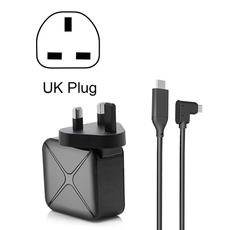 Multi-Function Projection And Charging AC Adapter Base Support Android/PC/Lite For Switch, Black+US Plug, Black+EU Plug, Black+UK Plug