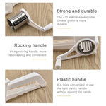 Cheese Hand-Cranked Rotary Grater Plastic Multi-Purpose Grater, Hand-Cranked Grater