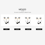 Professionelles Gesichts-Make-up-Set mit Bronzer, Highlighter und Kontur, H01, H02, H03, H04, H05, H06