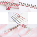Collier pour animaux de compagnie avec diamant élastique, collier pour chat et chien, bijou
