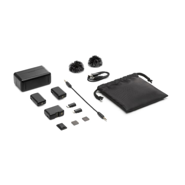 Original Wireless Transmission With OLED Touch Screen For DJI Mic, Model:1 Transmitters 1 Receiver, 2 Transmitters 1 Receiver, 1 Transmitters 1 Receiver