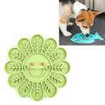 Pet Cats and Dogs Silicone Slow Food Mat Anti-choke Bowl, Fish Type, Flower Type, Claw Type