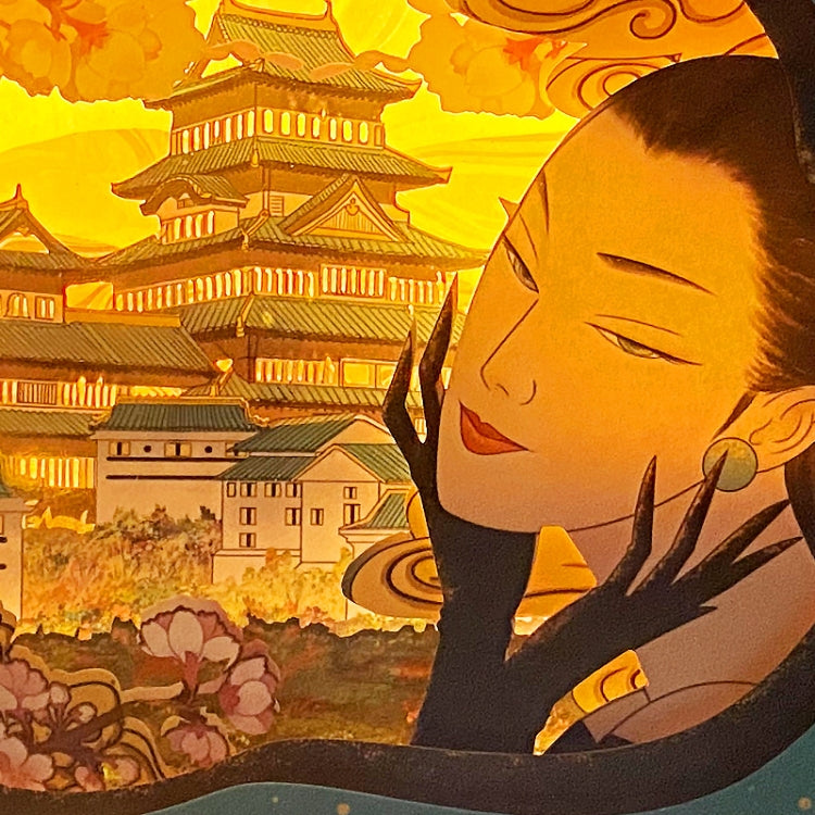 Chinese Style Paper Carving Lamp Night Light 3D Personalized Gift Decoration, Warm Light