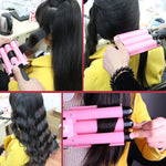 20-32m Automatic Ceramic Perm Splint Hair Curler 3 Barrels Big Wave Hair Curling Iron Tools, 20mm, 22mm, 25mm, 28mm, 32mm