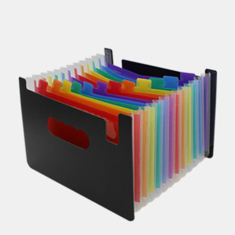 Organ Expanding Colored File Folder A4 Organizer Portable Business Office Supplies, Size: 33x23.5cm, 24 Pockets, 13 Pockets, 37 Pockets, 48 Pockets